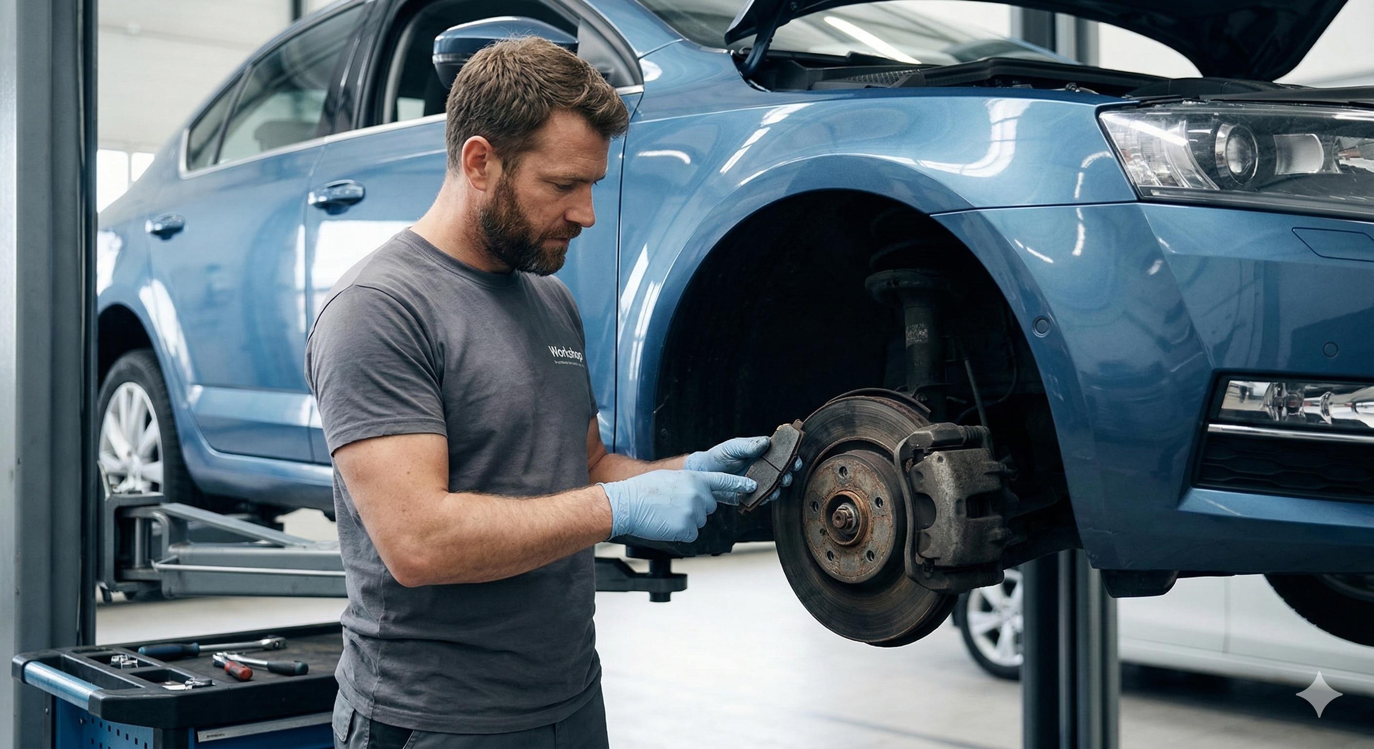 Remplacement plaquettes et disques de frein Tunis